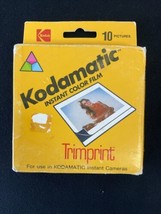 NOS Vintage 80s Kodamatic Instant Color Film hs144-10 Sealed - £14.70 GBP