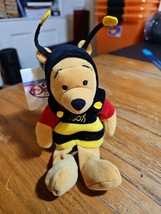 Disney Beanie Bumble Bee Pooh 8&quot; Winnie the Pooh New with Tags - $16.78