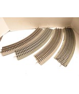 LIONEL FASTRACK 12015 - 036 CURVE TRACK SECTIONS - FOUR - USED -EXC. - SH - $267.64 MXN