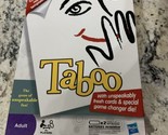 Taboo Adult Game By Hasbro 2010 Edition - $9.89
