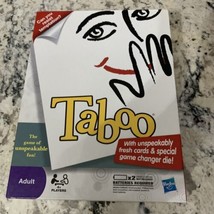 Taboo Adult Game By Hasbro 2010 Edition - £7.81 GBP