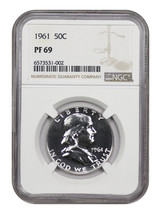 1961 50C Ngc PR69 - £400.59 GBP