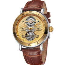 Watch Men&#39;s Mechanical Leather Watch Strap Men&#39;s Watch Waterproof Watch Men&#39;s Au - £86.52 GBP