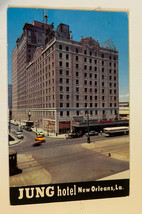 Vintage Postcard - Jung Hotel New Orleans Louisiana 1958 with 2 One Cent... - £7.45 GBP