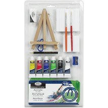 essentials TM Mini Artist Painting Set 16pc - £14.33 GBP