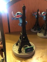 Disney Parks EPCOT France Pavilion Stitch Eiffel Tower Paris Figurine Ne... - £25.18 GBP
