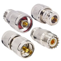 Rf Coaxial Adapter Connector Kit N Male/Female To Uhf Pl-259 So-239 M/F ... - $19.99