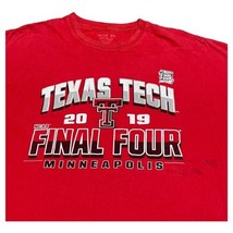 Texas Tech Shirt Mens Red Raiders 2019 Final Four Basketball Minneapolis... - £22.04 GBP