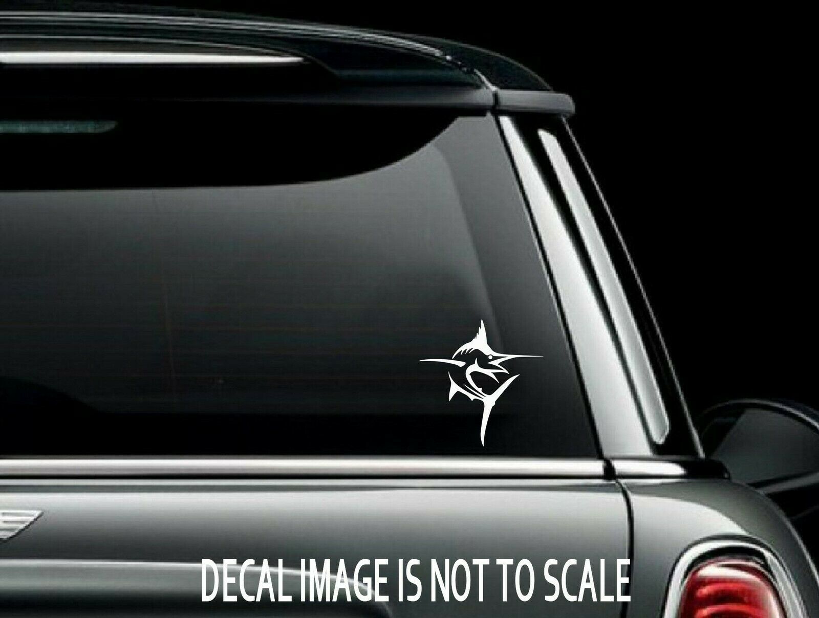 Marlin Fish # 2 Vinyl Car Truck Window Decal Bumper Sticker US Seller Fi... - $6.23+