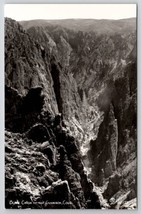 RPPC Black Canon of the Gunnison Colorado Sanborn Photo Postcard G21 - £6.21 GBP