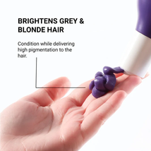 Loma Violet Shampoo and Conditioner- Toning for Blonde or Gray Hair, Liter Duo image 3