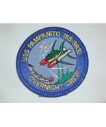 USS PAMPANITO (SS-383) OVERNIGHT CREW - Patch - $475.91 MXN