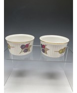 (2) Royal Worcester Evesham Gold Ramekin Pots Custard A46 - $26.84 CAD