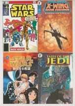 The Art of Star Wars Comics 4 Post Card Lot  ~ Marvel Frank Miller + Dark Horse - £10.24 GBP