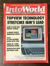 InfoWorld Magazine January 1984 - IBM - Apple - Vintage Computer Ads - £4.45 GBP
