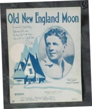 Old New England Moon 1930 Song Sheet for Ukelele Dave Vance and George H... - £1.59 GBP