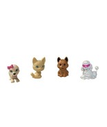 Barbie Pets Lot of 4 Mixed Assortment Dogs Cat Sunglasses Bow Adorable M... - $25.66 CAD