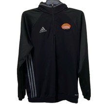 Adidas Black Reese&#39;s Senior Bowl 1/4 Zip Hoodie Mens Size Extra Large - £24.69 GBP