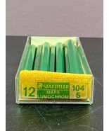 Vintage STAEDTLER MARS LUMOCHROM GREEN 104 - 5 Pencils - GERMANY 8 - £15.67 GBP