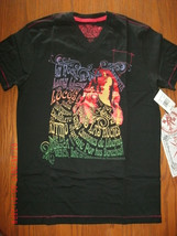 NEW Revolucion Latin Rock tee sz S black w/ colorful graphic t-shirt - £7.82 GBP