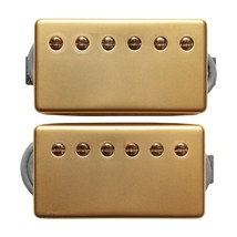 1 Set ProBucker Alnico Electric Guitar Humbucker Pickups in Matt Gold Color - $44.54