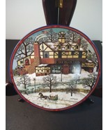 The Bradford Exchange The Black Crow Antique Shoppe Plate by Charlies Wy... - £11.78 GBP