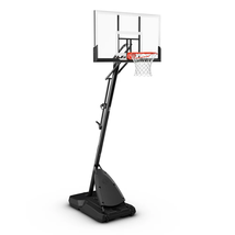 Spalding 54 In. Shatter-proof Polycarbonate Exacta height® Portable Basketball H - £252.24 GBP
