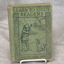 Learn To Study Readers Book Two 1924 Ernest Horn Test Questions - $197.50 MXN