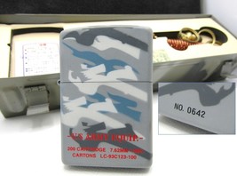 U.S Army Equip. Camouflage Limited Zippo Set Mib 2001 Rare - £148.62 GBP