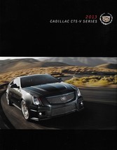 2013 Cadillac CTS-V sales brochure catalog US 13 sedan wagon coupe - £9.79 GBP