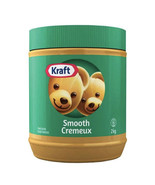 Kraft Smooth Peanut  Butter 2kg Jar From Canada, Always Fresh - £24.36 GBP