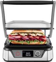 Chefman 5-in-1 Digital Panini Press Grill Sandwich Maker(Open Box) - $127.99 CAD