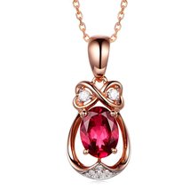 Fashion 1.35ct Pink Gemstone Natural Tourmaline Engagement Diamond Jewel... - $617.39