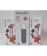 Kencko Shaker Bottle NEW + 2 Boxes Instant Smoothie Mix Purples  - $27.15 CAD