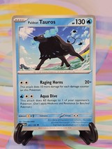 Pokemon TCG Paldea Evolved Card | Paldean Tauros 041/193 Uncommon - $0.99