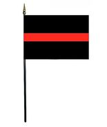 Thin Red Line Flag - 4x6 Inch 12 Pack - $21.50