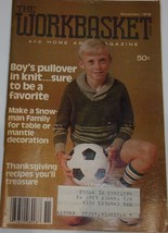 Vintage The Workbasket And Home Art Magazine November 1978 - $5.46 CAD
