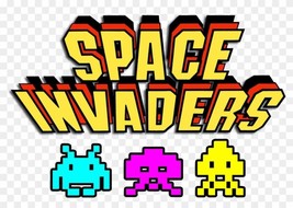 Space Invaders Video Game Icon Embroiderd T-Shirt S-6XL, LT-4XLT 1980&#39;s New - £18.21 GBP+