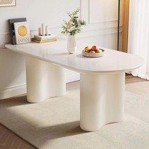 Modern Cream Dining Table &amp; Side Table Set - $558.99