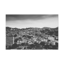 Rio de Janeiro Black And White Skyline Canvas Artwork Breathtaking Stunning Cit - £72.13 GBP+