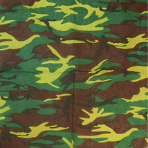 Army Camo - 6Pcs Paisley Print Bandana 100%Cotton Cover Head Warp Scarf - £17.56 GBP