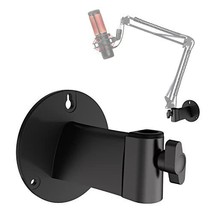 Wall Mount Boom Arm - Wall Mount Microphone Holder for Stand Vertical Su... - £27.40 GBP
