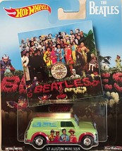 The Beatles Hot Wheels Sgt. Pepper's Lonely Hearts Club Band '67 Austin Mini Van - £19.65 GBP