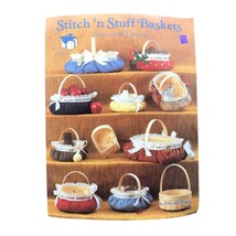 Vintage Cross Stitch Patterns, Stitch N Stuff Baskets, Gift of Love by Nila - £30.16 GBP