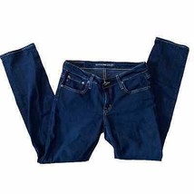 Big Star 1974 Maddie Skinny Mid Rise Fit 5-pocket Jeans Dark Wash Size 29R - £21.78 GBP