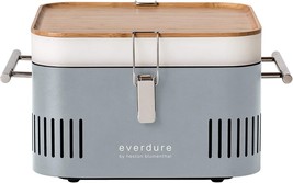Everdure CUBE Portable Charcoal Grill, Tabletop BBQ, Perfect Tailgate, Beach, - £155.54 GBP