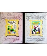 MARVEL MASTERWORKS: SPIDER-MAN  & FANTASTIC FOUR -FIRST EDITION HARDCOVERS 1987 - $49.45