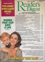 Reader&#39;s Digest March 1997 The Loner who Leads Israel - £1.75 GBP