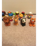 LOT OF 12 FISHER PRICE LITTLE PEOPLE AND ANIMALS - $33.83 CAD