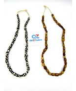 (2X) Handmade Necklace, Beads. 13 Inches - NWOT - £11.80 GBP